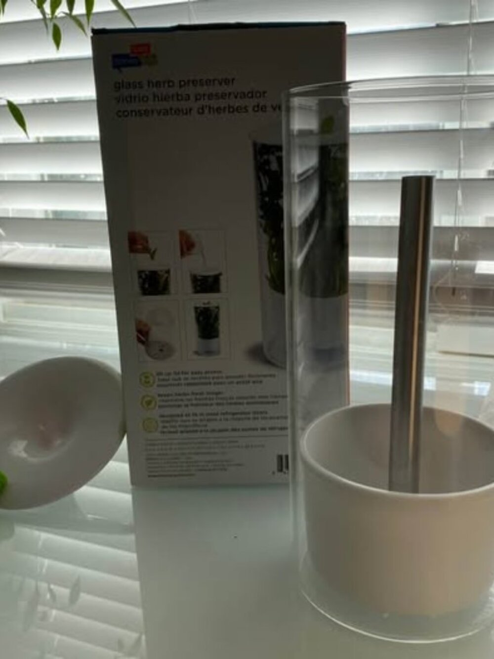HoneyCanDo - Glass Herb Preserver